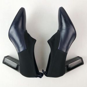 Via Spiga Bayne Leather Neoprene Ankle Booties 9